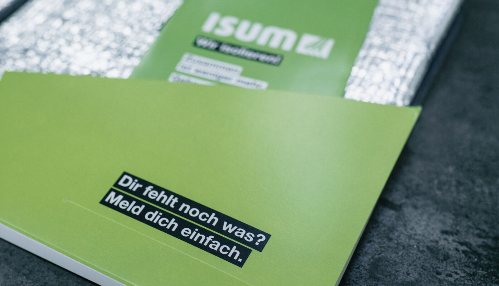 Mustermappe für ISUM Wäremdämmung